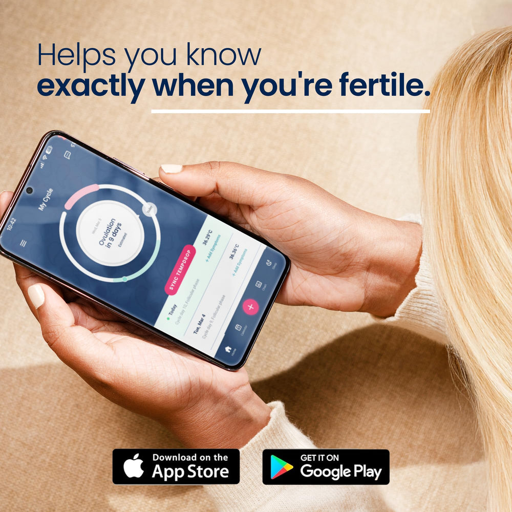 TEMPDROP long-lasting battery and 6-month data storage.