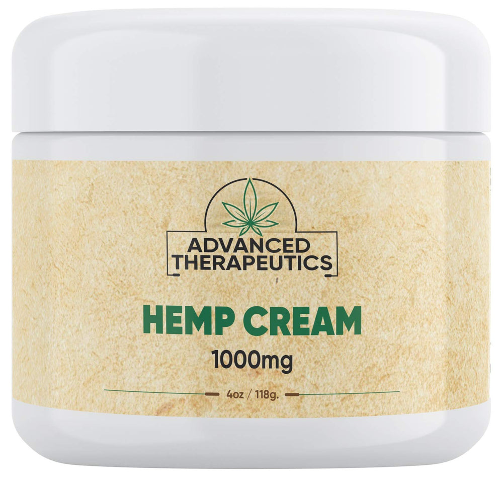 HEMPERATURE Advanced Therapeutics cream-jar: smooth, non-greasy feel for targeted relief