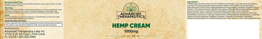 HEMperature cream-texture: quick-absorbing formula ideal after workouts