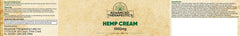 HEMperature cream-texture: quick-absorbing formula ideal after workouts