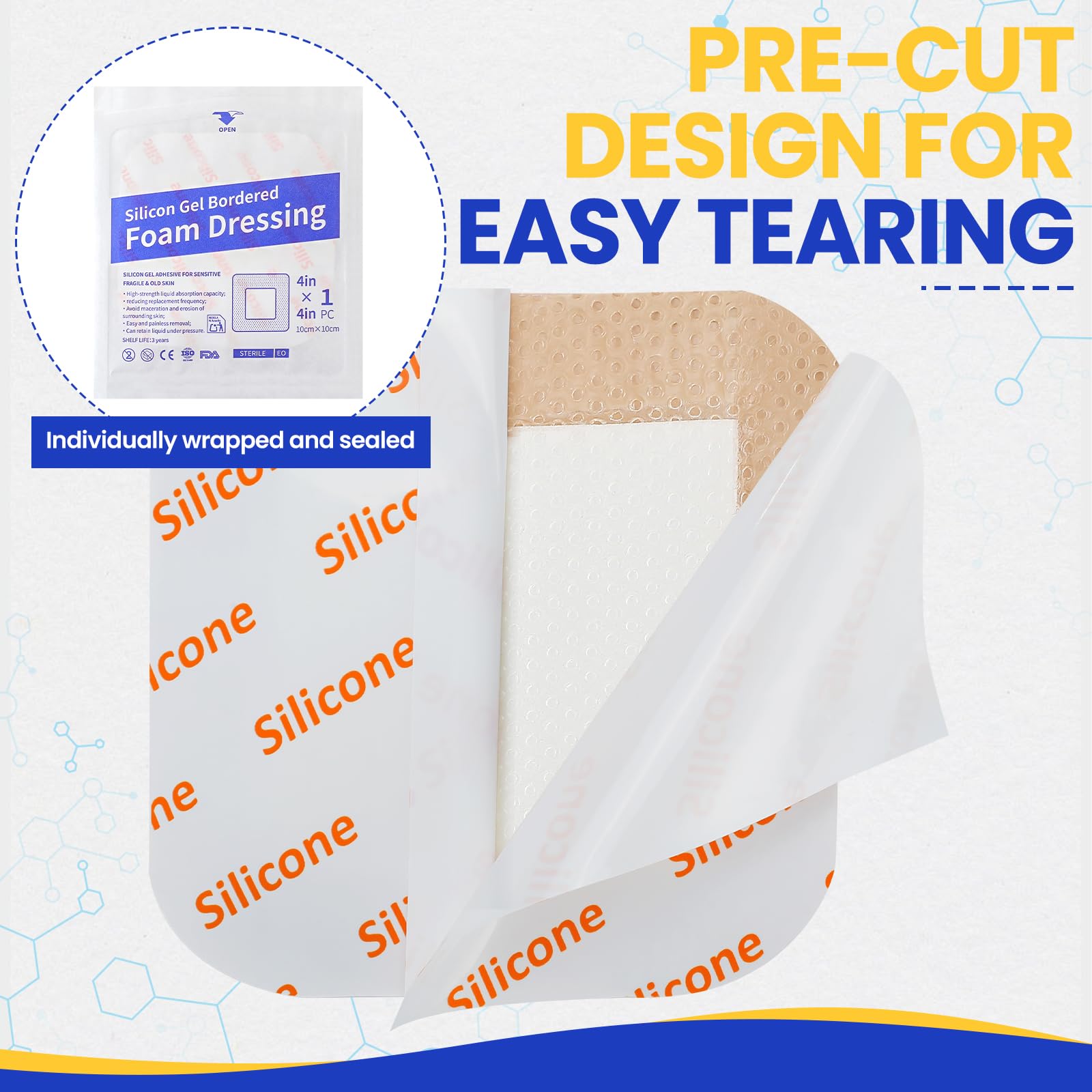 TENKAIWICK waterproof yet breathable dressing protecting wounds