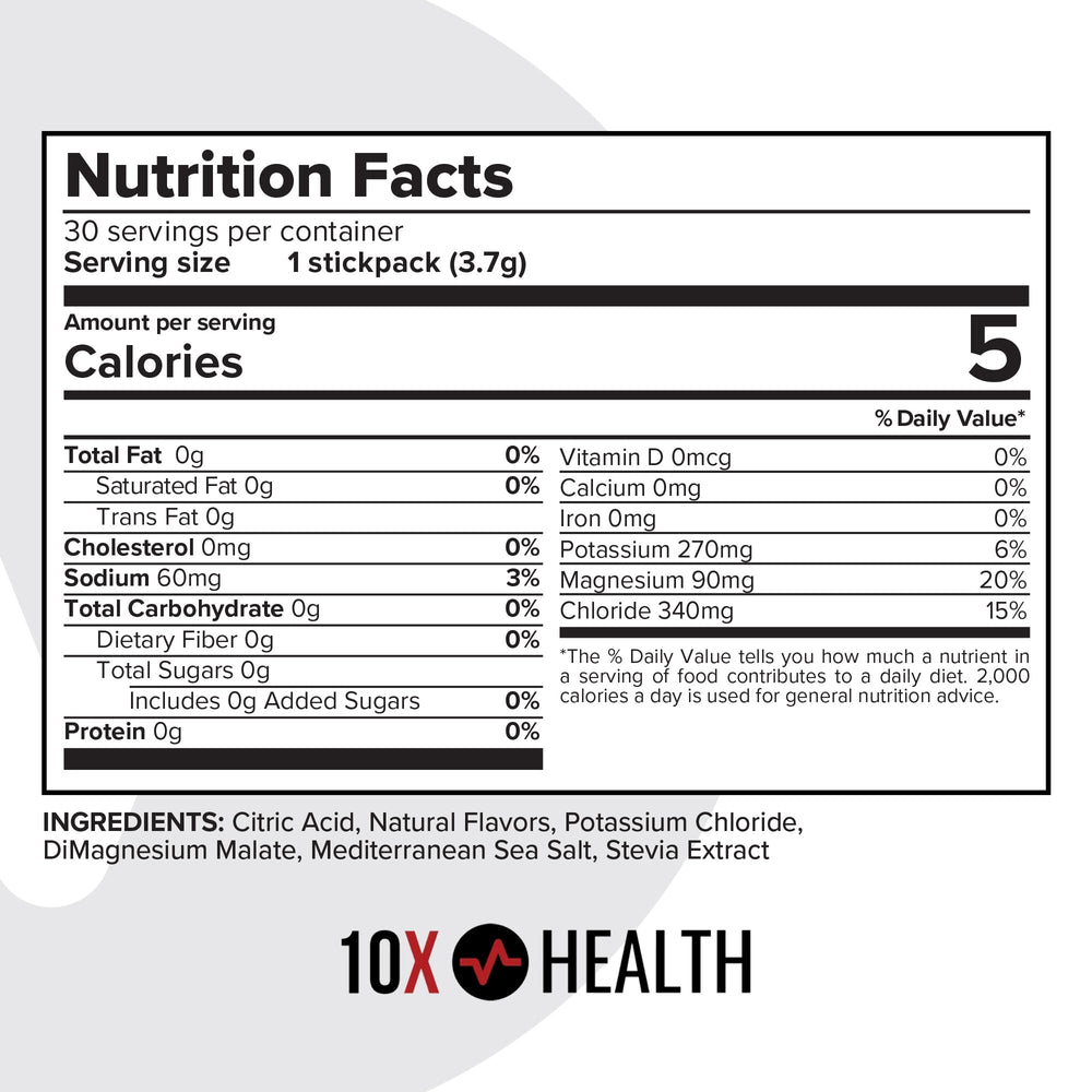 Glass with strawberry lemonade mixed with 10X electrolytes for refreshing hydration on the run.