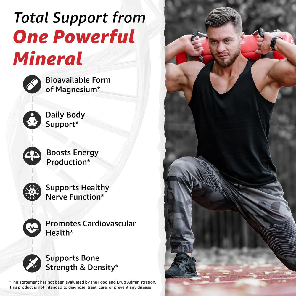 TenX Health magnesium citrate pour shows easy dosing for nightly support.