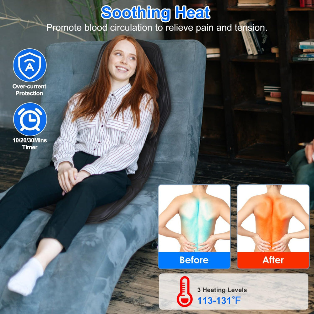 TeqHome eight massage modes tailor sessions to needs and preferences.