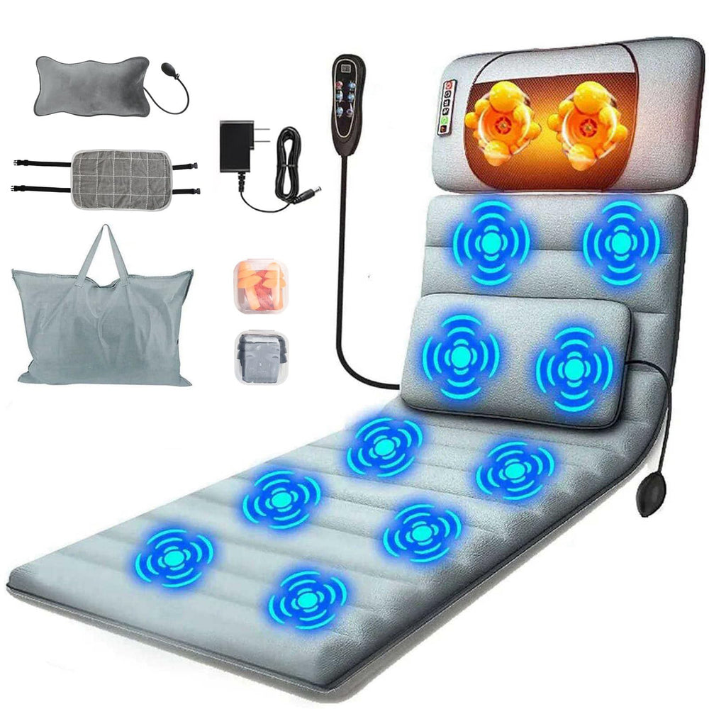 TeqHome full body massage mat for comprehensive relaxation and comfort.