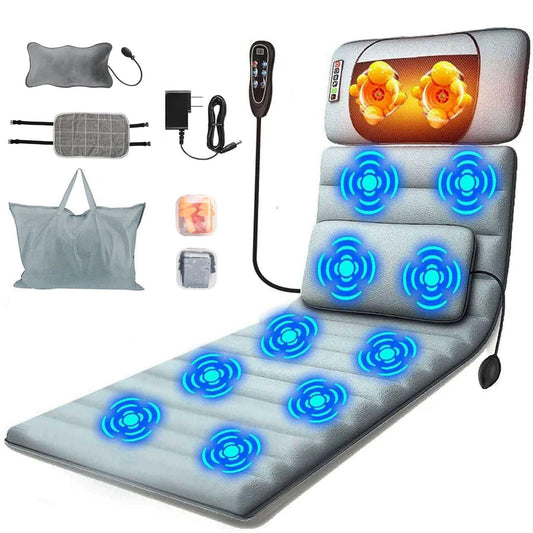 TeqHome full body massage mat for comprehensive relaxation and comfort.