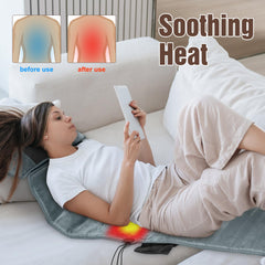 TeqHome neck massage with 20 nodes targets tense shoulder and neck muscles.