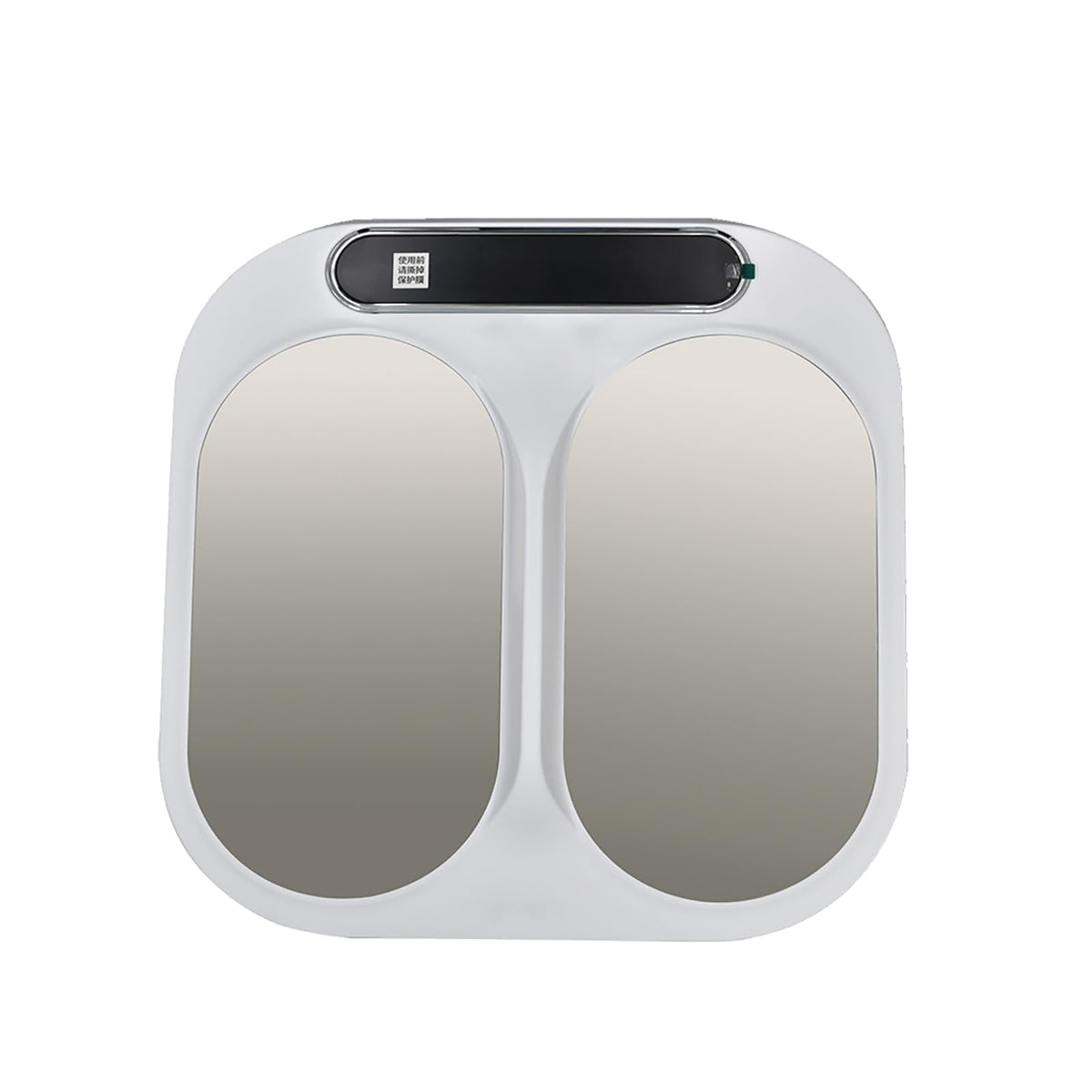 Terahertz Megameter P90 foot massager for deep relaxation at home.