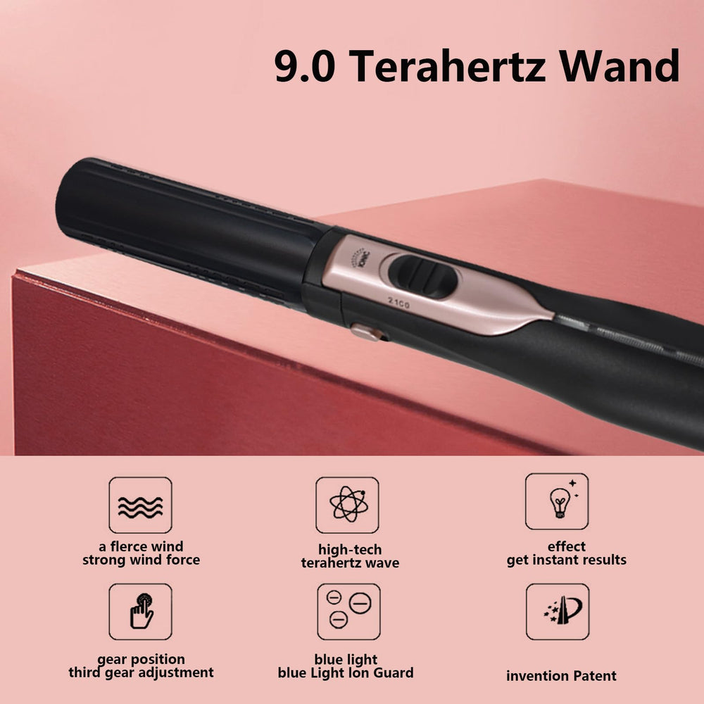 Terahertz wand energizing water for improved hydration in daily routine