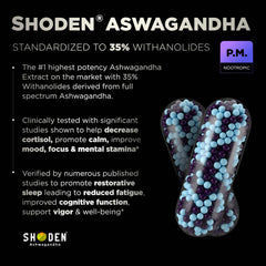 Terra Elmnt AMPM Shoden ashwagandha powder highlighting mood support