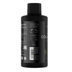Terra Elmnt bottle with ingredients illustrating multi collagen and vitamins