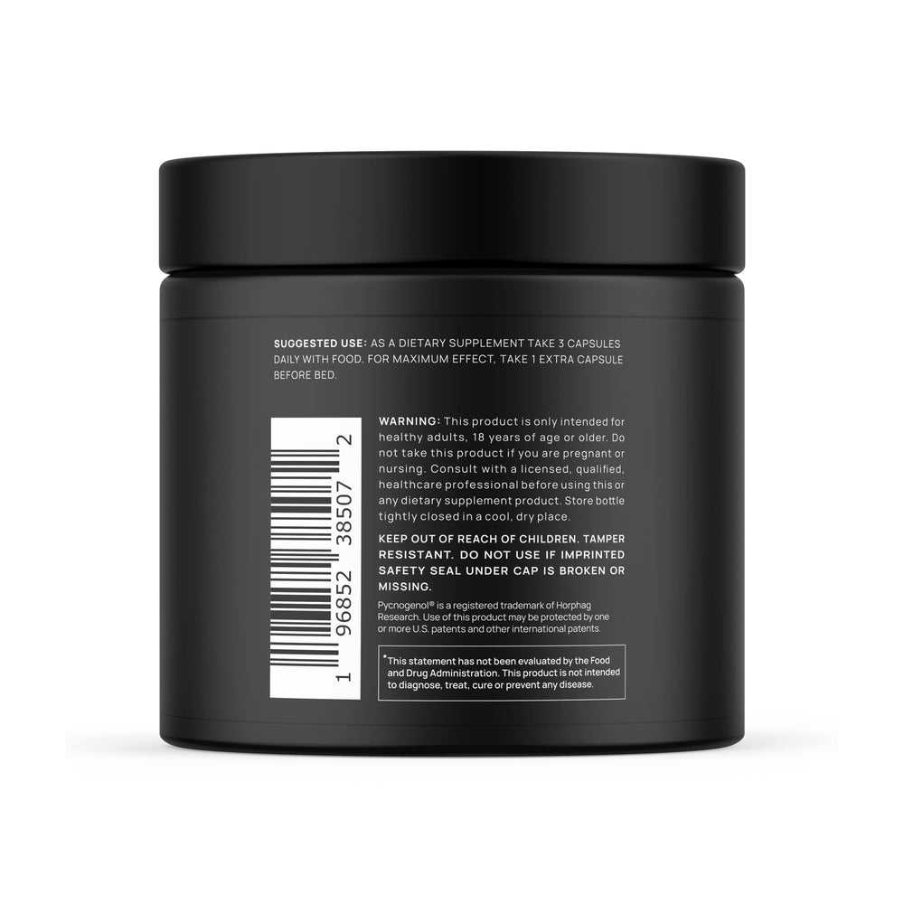 Terra Elmnt 21800mg formula front label, potential energy and performance support.