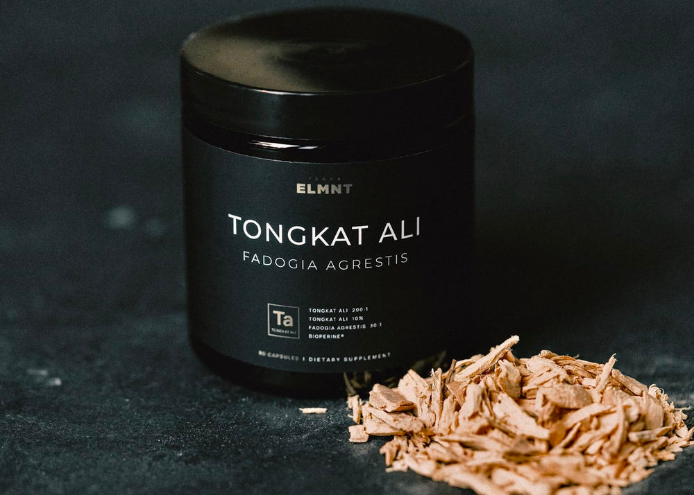 Terra Elmnt premium packaging shot conveys strong formulation and premium ingredients.