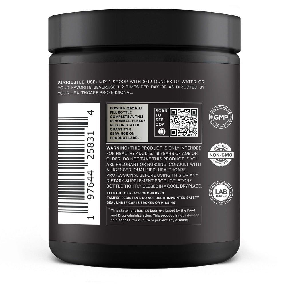 Terra Elmnt Super Multi Collagen Burn vitamins image highlighting biotin for hair and skin.