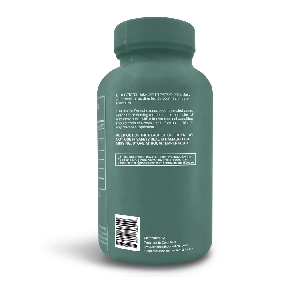Terra Health Essentials Digestive Catalyst amylase focus, helps break down starches