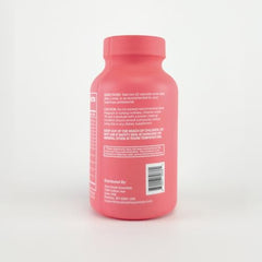 Terra Health Essentials fast-acting bloat pills inside the bottle are ready for use.