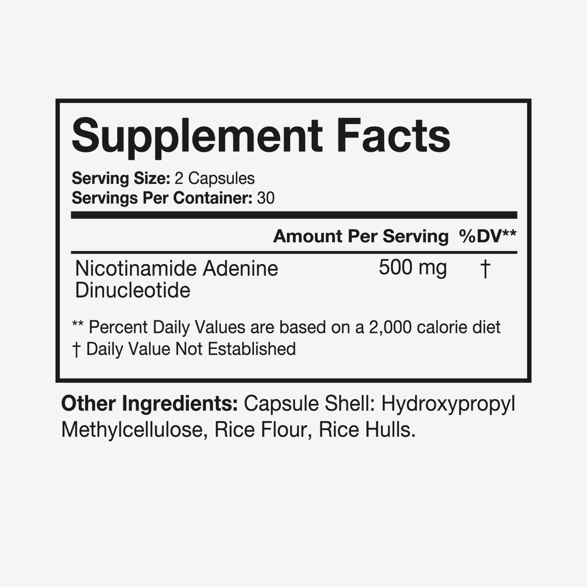 Terra Health Essentials NAD+ energy-boost image suggests sustained daytime focus