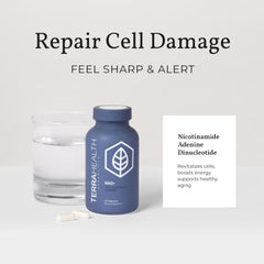 Terra Health Essentials NAD+ metabolic-boost image hints at vitality