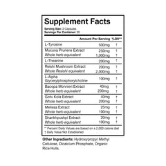 Terra Health Essentials NOOFOCUS bottle label highlights key ingredients