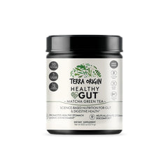 Terra Origin Daily usage spoon and tub encourages consistent gut-friendly routines.