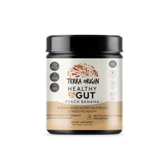 Terra Origin packaging back view showing ingredients and gluten-free icons.