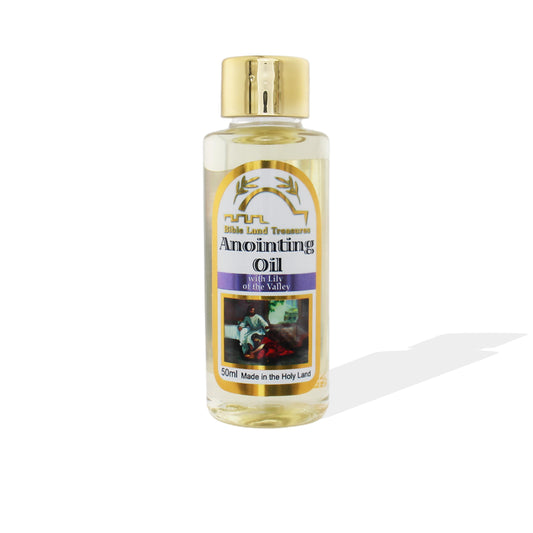 TerraSantaStore oil bottle close-up with labeled 50 ml bottles for easy selection