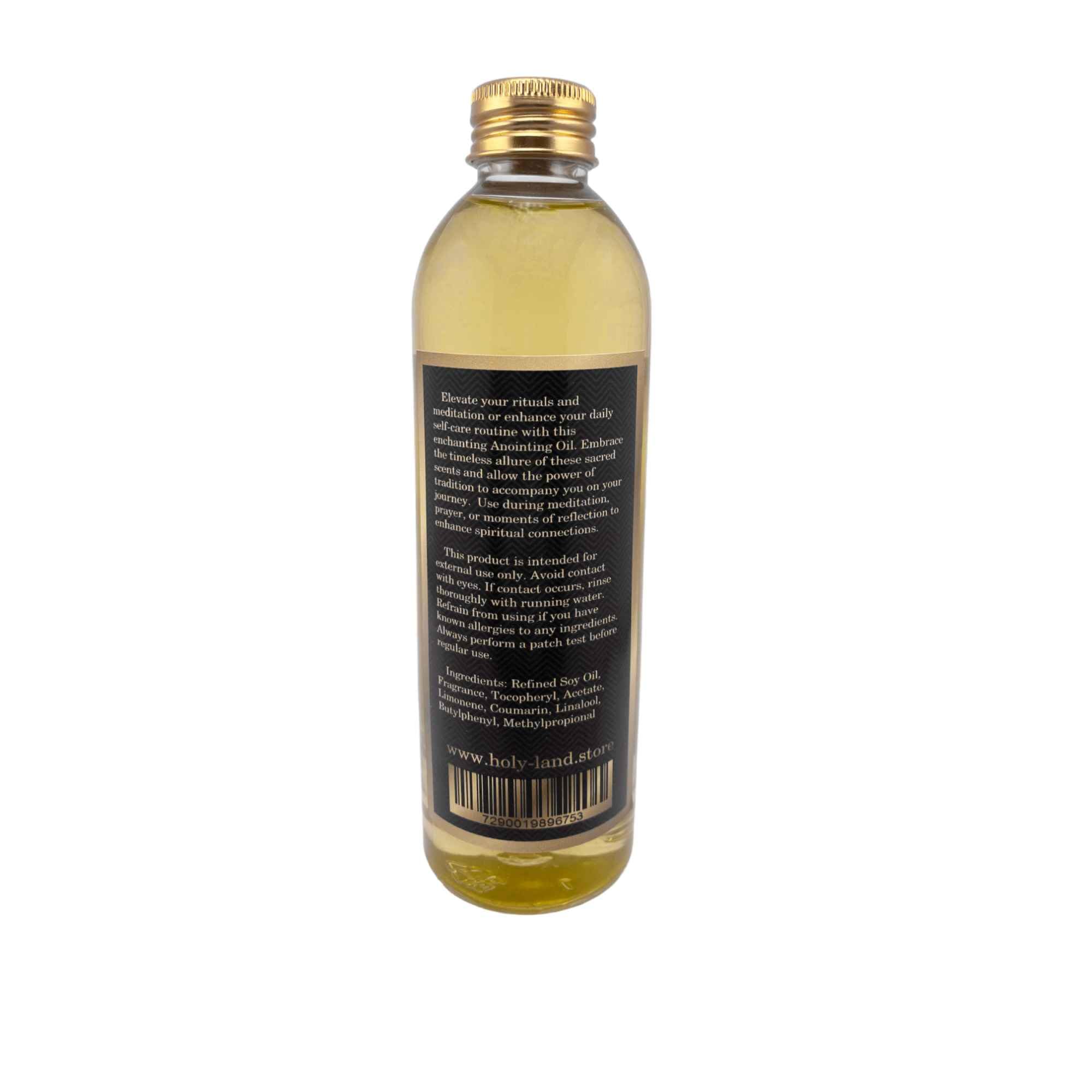 TerraSantaStore Essential Aromatic Anointing Oil holy-land-heritage, brings Jerusalem-inspired ambiance to rituals.