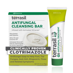 Terrasil antifungal cream tube 14g for convenient, soothing skin care