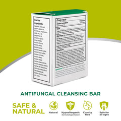 75g Terrasil antifungal soap bar shown in a 3-pack.
