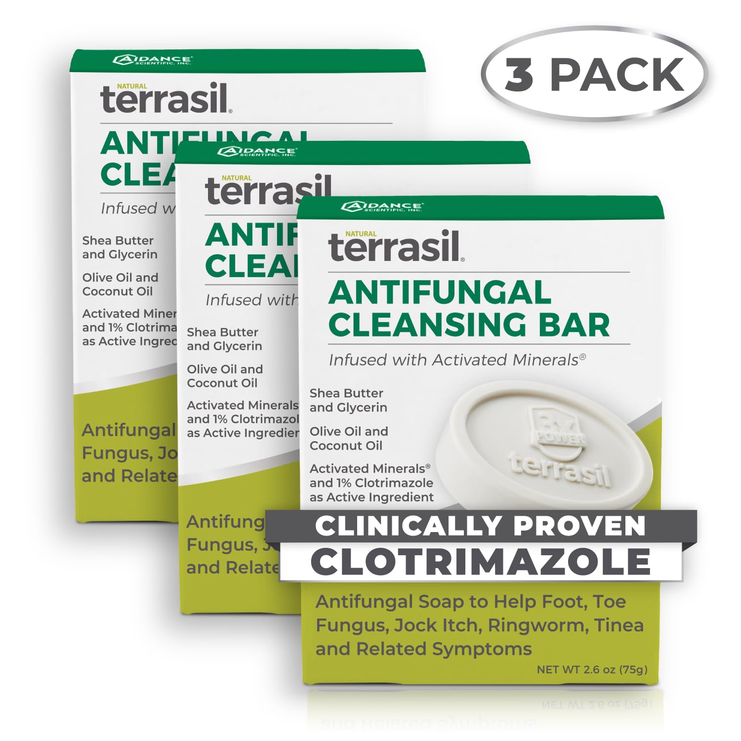 Terrasil for men and women, versatile use on body and extremities.