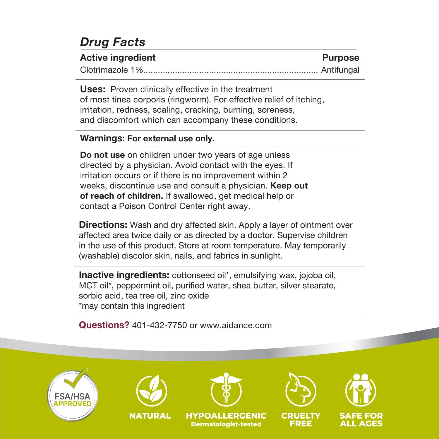 Terrasil Folliculitis Cream suitable for body-use in multiple areas