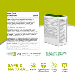 Terrasil Tinea ingredients shea butter close-up highlighting moisturizing potential.