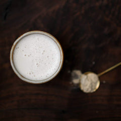 Terrasoul maca powder smoothie — earthy flavor and energy-friendly addition.
