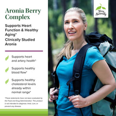 Terry Naturally Aronia Berry Complex bottle with grape seed extract label for antioxidant support