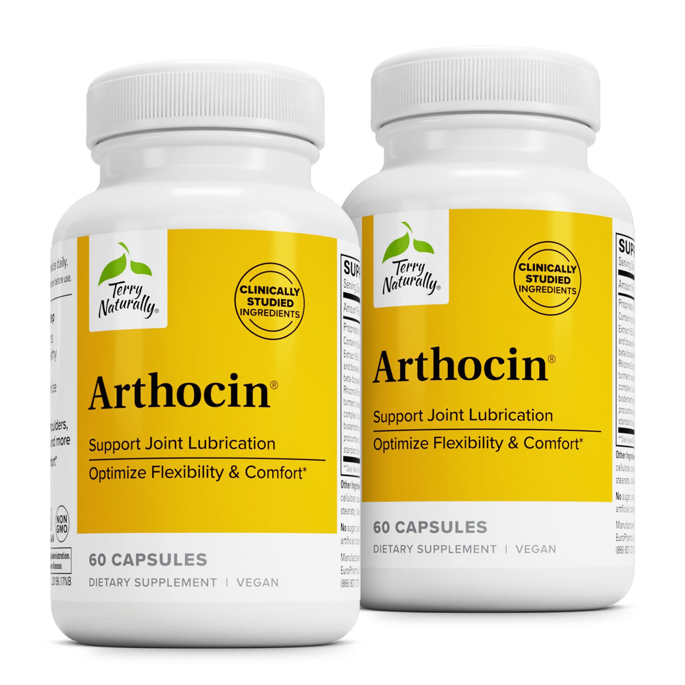 Terry Naturally Arthocin boswellia capsules bottle showing joint support potential