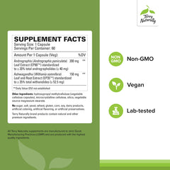 Terry Naturally capsules close-up highlighting energy support for workouts.