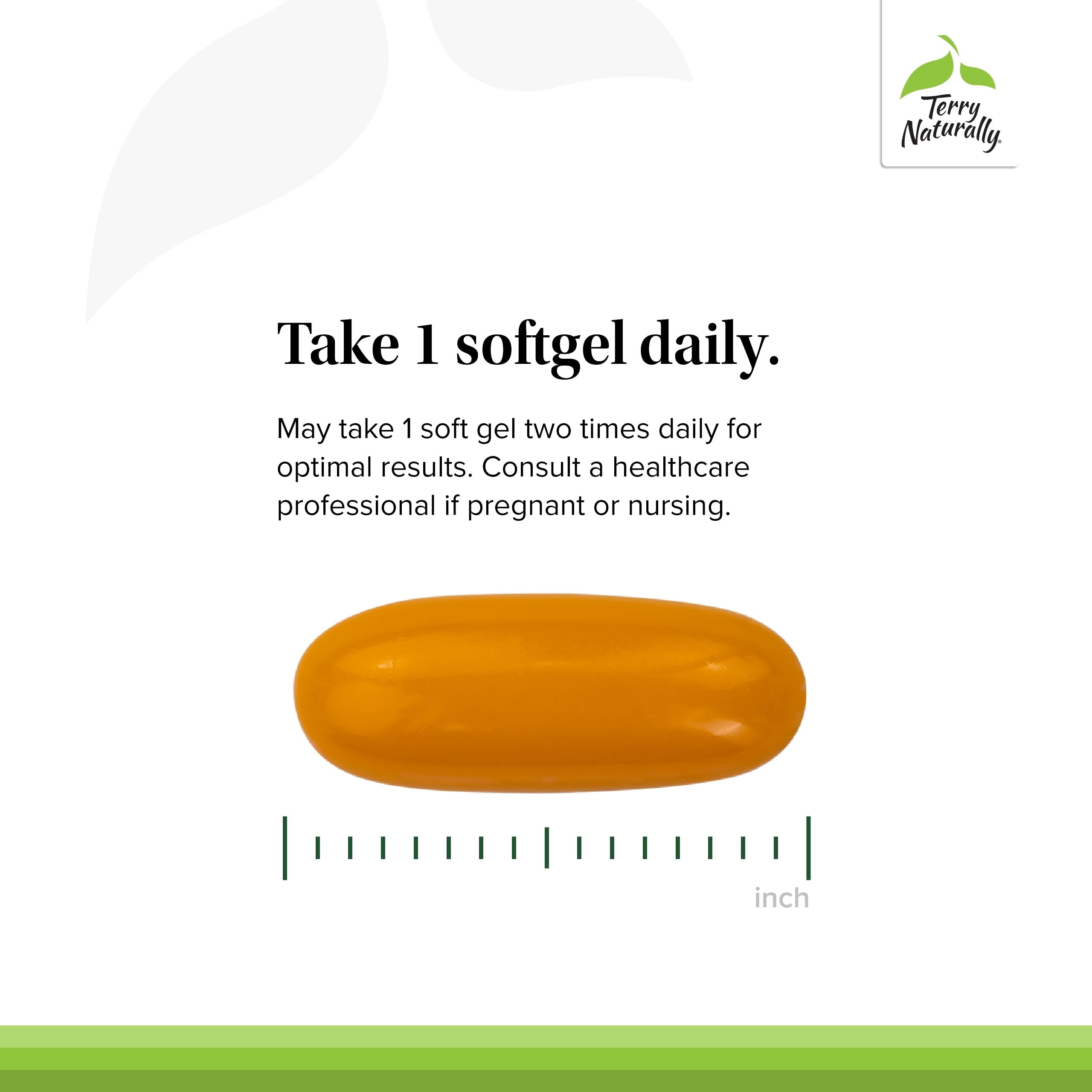 Terry Naturally CuraMed 750 mg pack display with three bottles for ongoing daily use