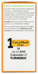 Terry Naturally CuraMed 750 mg packaging box for easy purchasing.