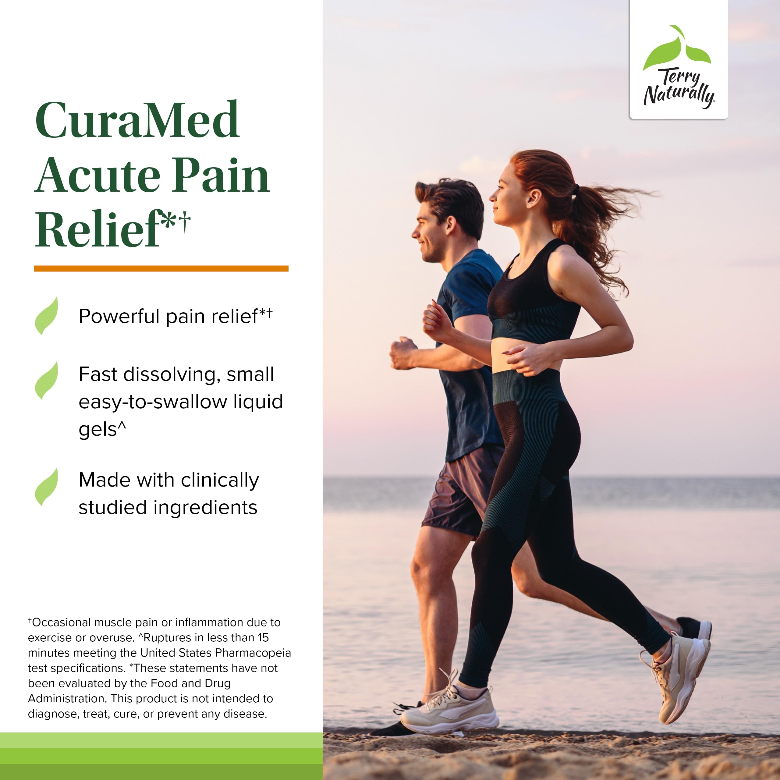 Terry Naturally CuraMed BCM-95 curcumin ingredient highlighting absorption potential