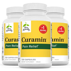 Terry Naturally Curamin bottle front highlighting circulation support