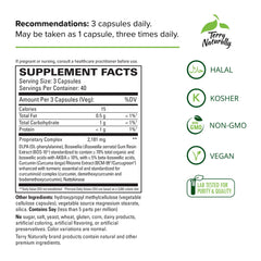 Curamin capsules closeup highlighting endorphin-friendly DLPA and BCM-95