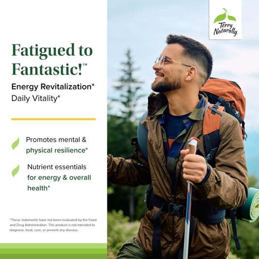 Label close-up shows gluten-free multivitamin for heart, immune, and brain health
