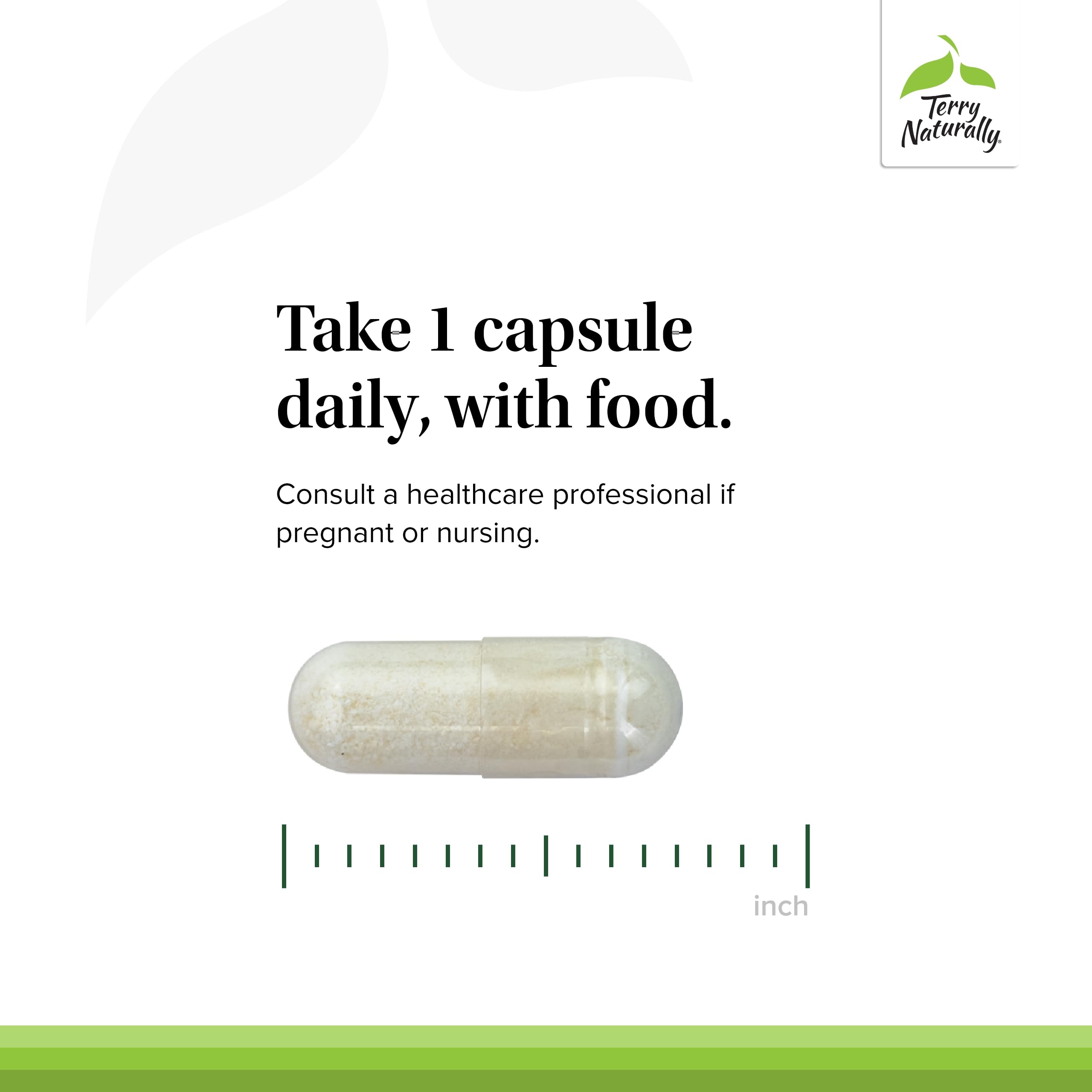 Pill tray with FloraSure taken with meals for convenient daily use.