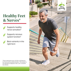 Label close-up highlighting boswellia serrata as a key ingredient for nerve comfort.
