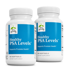 Terry Naturally Healthy PSA Levels bottle displaying prostate support formulation