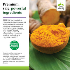 Terry Naturally Optimal Wellness curcumin gel capsule for liver and brain support
