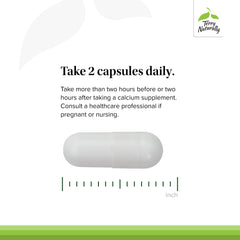 Terry Naturally Strontium ingredient panel close-up illustrating strontium citrate