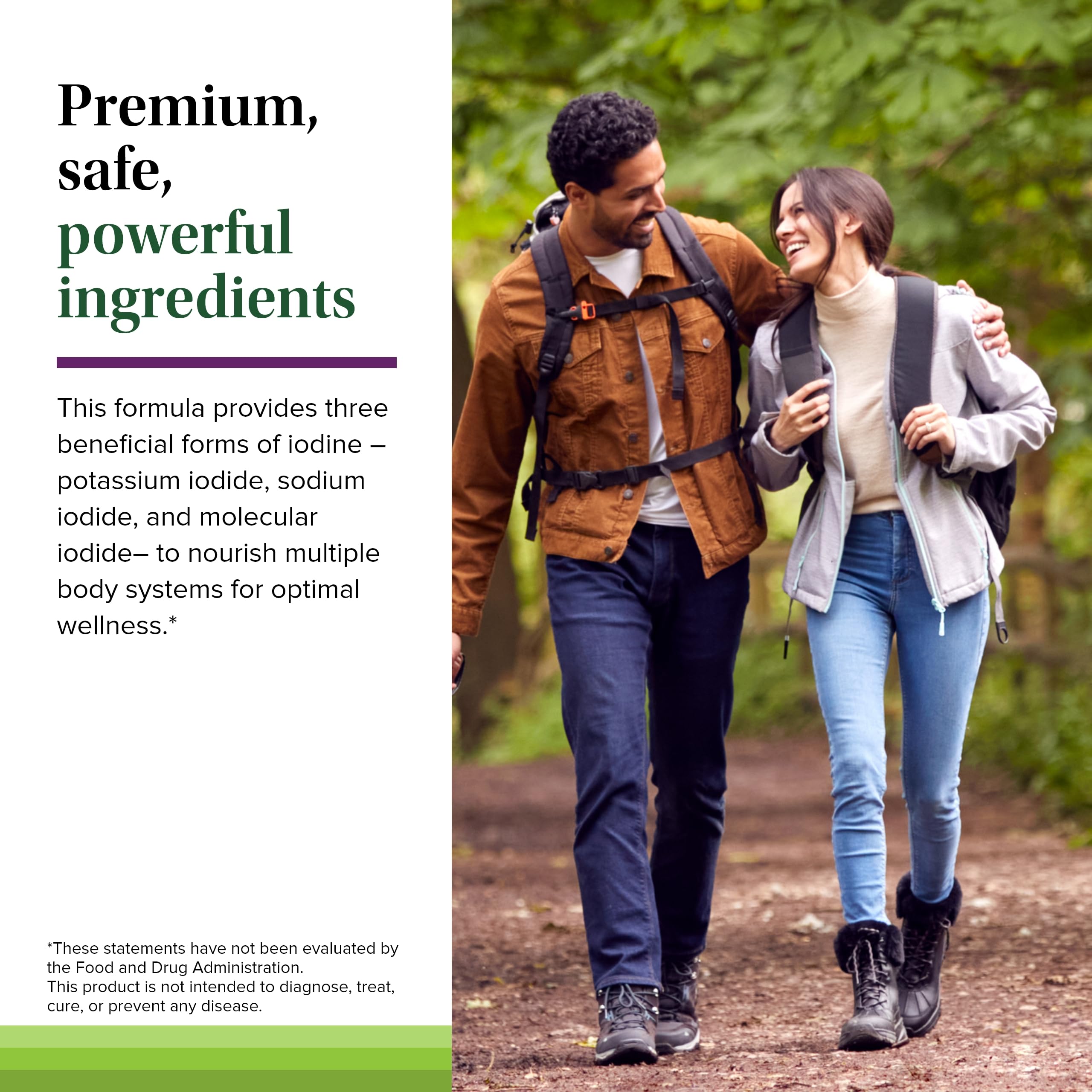 Terry Naturally Tri-Iodine two-pack display showing value for ongoing use