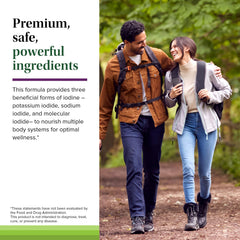 Terry Naturally Tri-Iodine two-pack display showing value for ongoing use