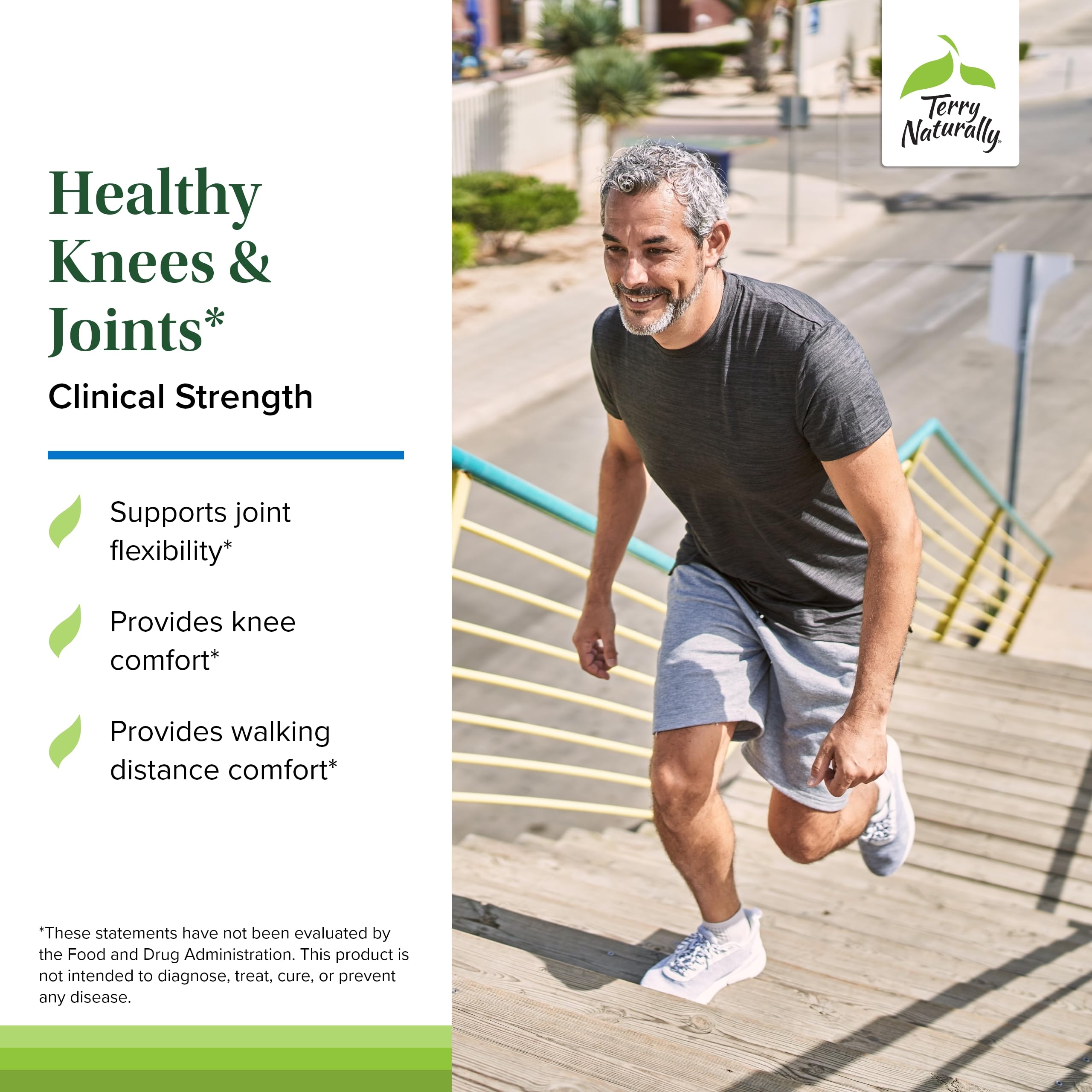 Terry Naturally turmeric-boswellia formula with turmeric extract and boswellia for joints.